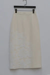 SWAYING/KNIT gradient pattern straight skirt SW202XZ07